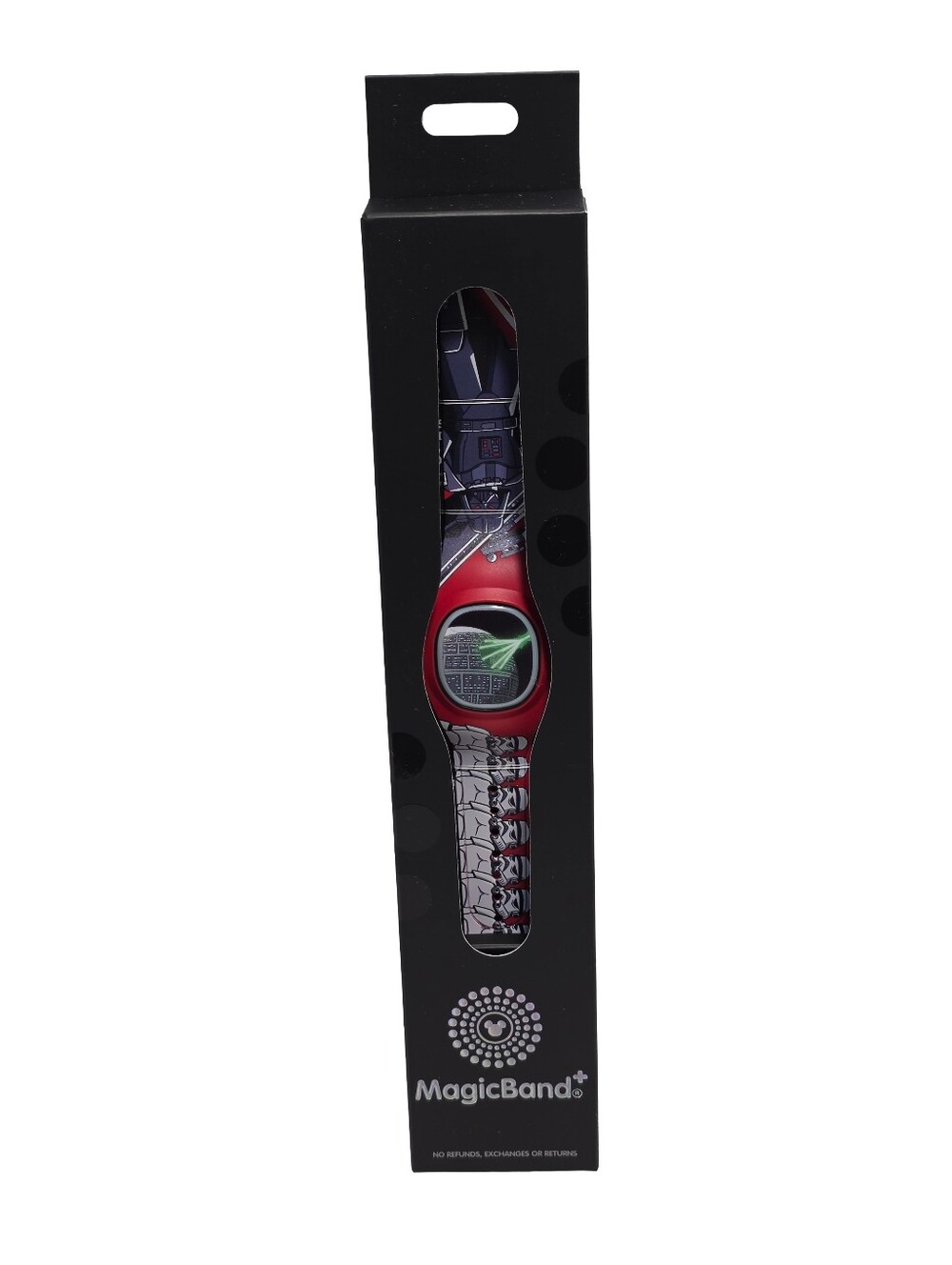 Disney Parks Star Wars DEATH STAR DARTH VADER STORM TROOPERS MagicBand+ Plus NIB